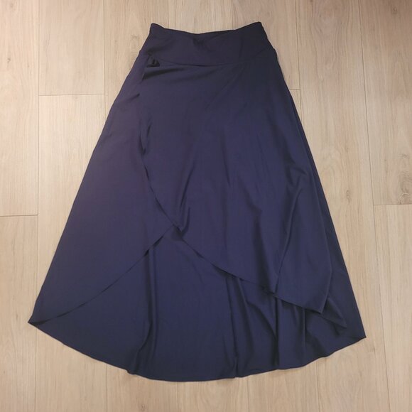 HALARA | Breezeful High Waist High Low 2-in-1 Flowy Maxi Skirt Skort | Sz. M - Picture 9 of 14